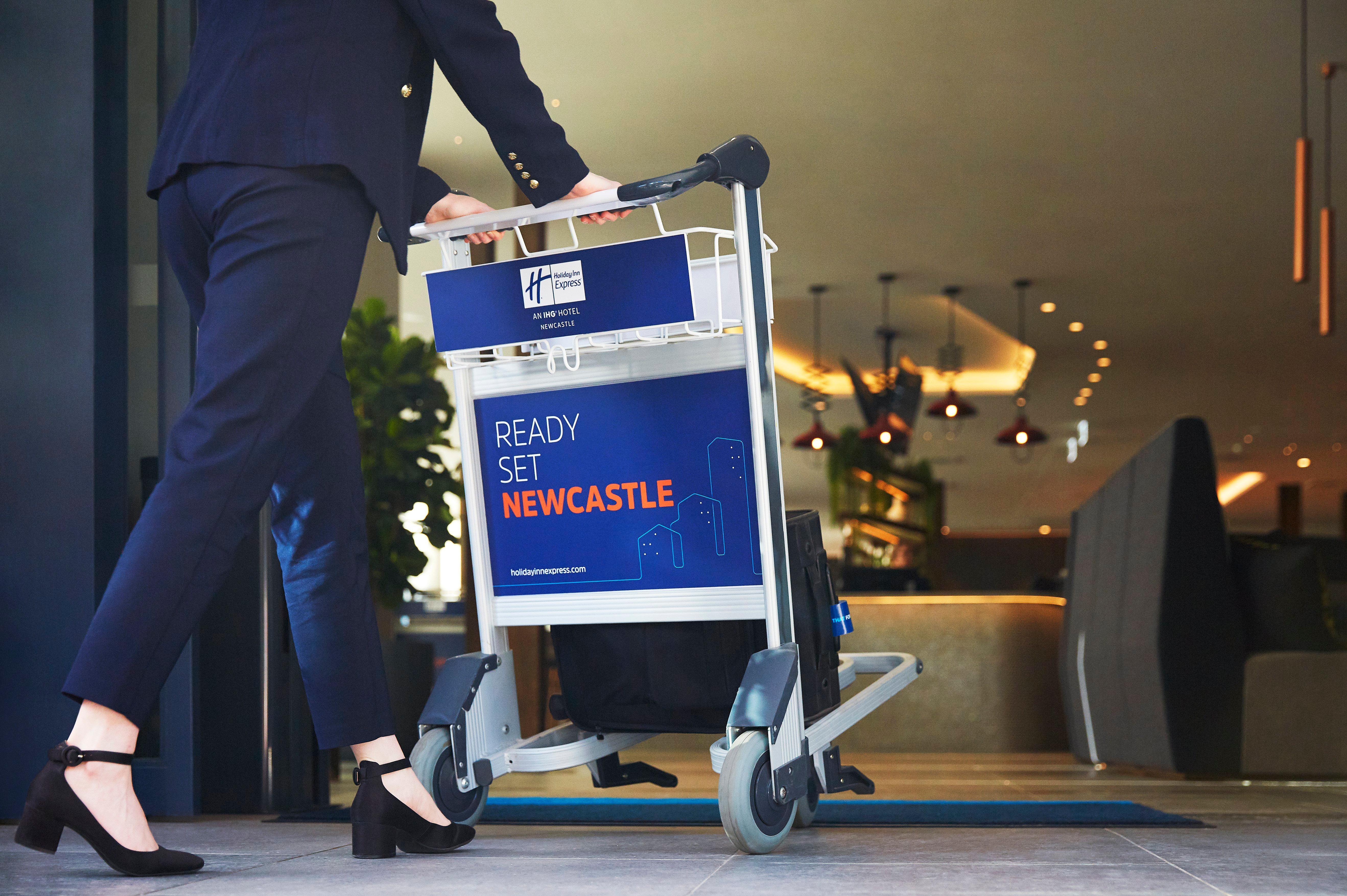 Holiday Inn Express Newcastle By Ihg Eksteriør bilde